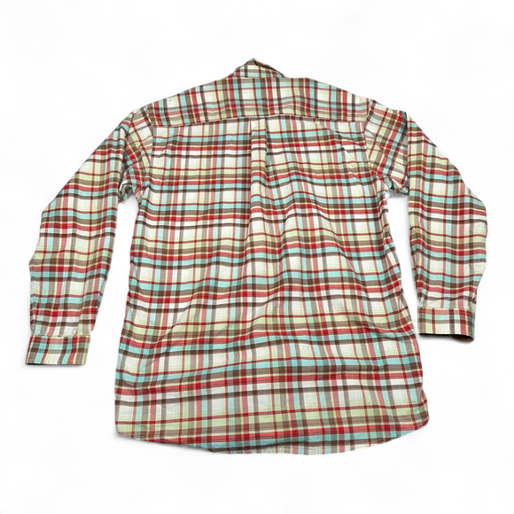 Cinch Shirt Adult EXTRA LARGE Brown Plaid Western Cowboy Rodeo Workwear Outdoor - Picture 3 of 11